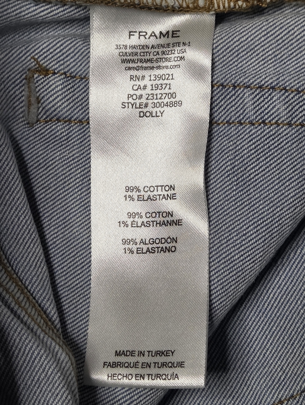 FRAME The Arrow Jeans Dolly Bootcut Size 30 - Picture 10 of 11